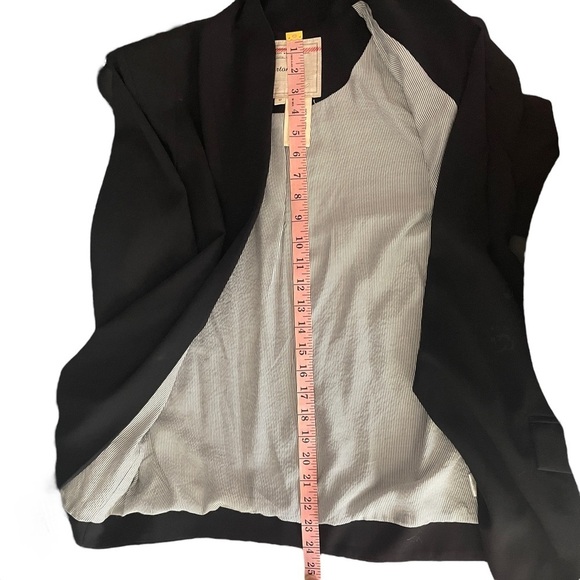 Cartonnier Anthropologie Cornerstone Open Front Blazer Women's  Medium - Picture 8 of 13